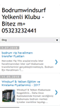 Mobile Screenshot of bodrumwindsurf.com